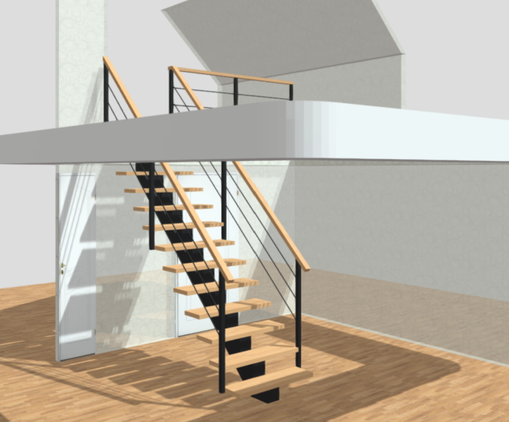 Sirgete treppide projekteerimine