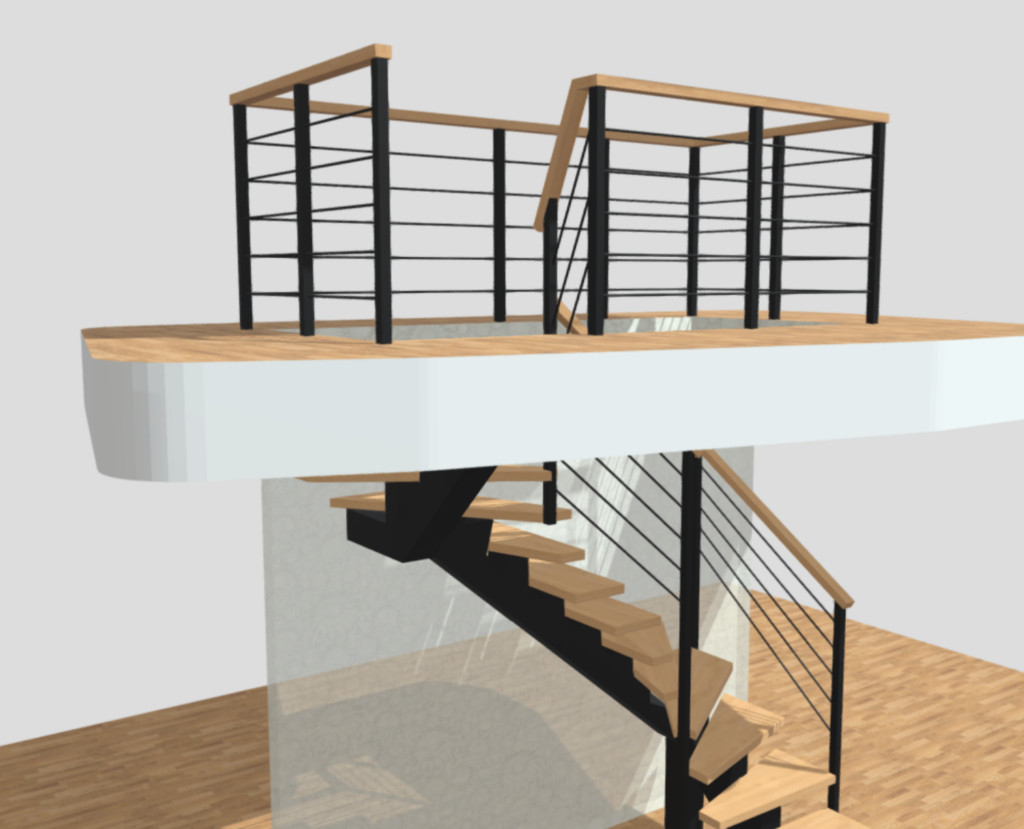 Trepi piirete valmistamine