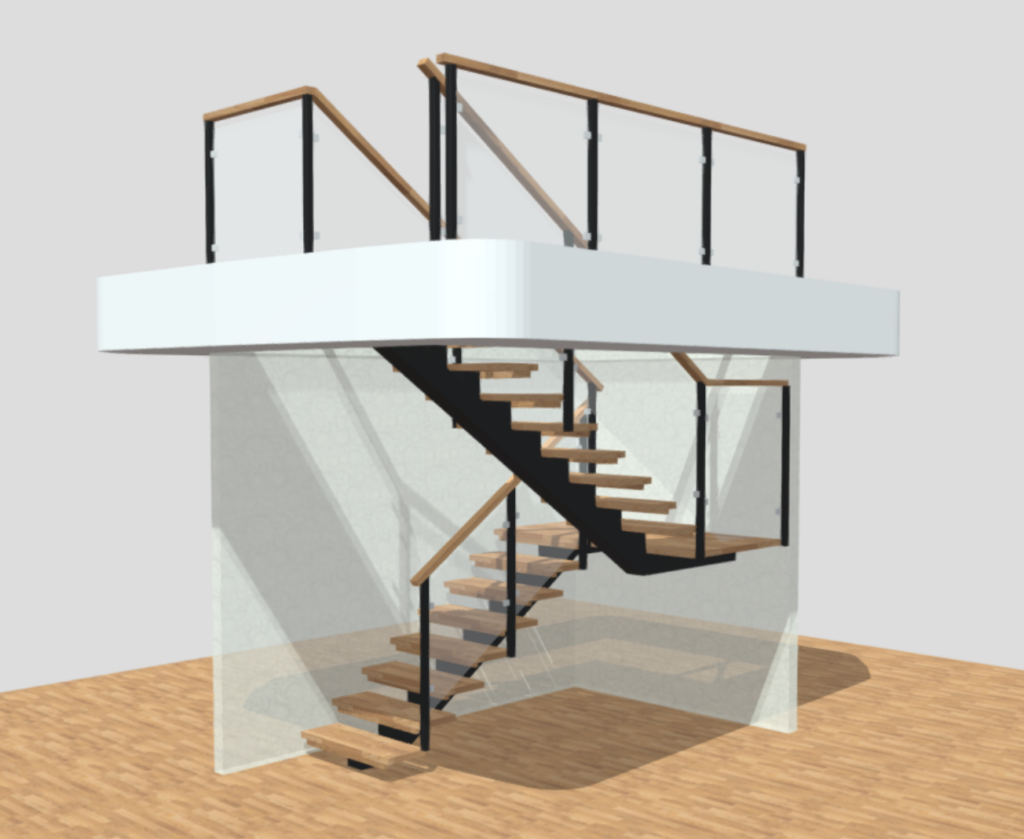 U-Treppide projekteerimine